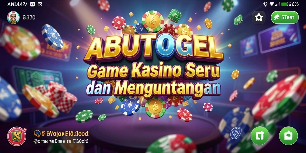 Tampilan gameplay yang mendebarkan dalam aplikasi ABUTOGEL.