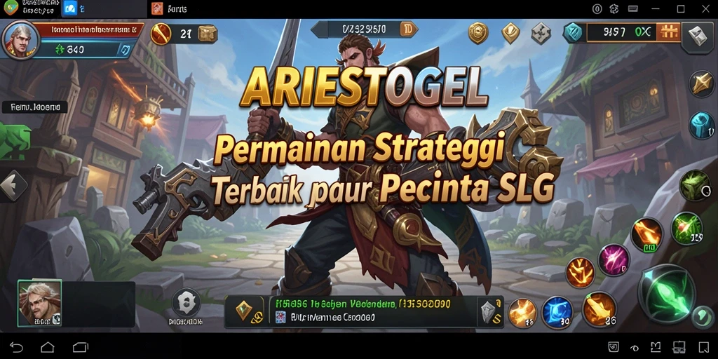 Gameplay ARIESTOGEL yang menegangkan dan strategi yang mendalam.