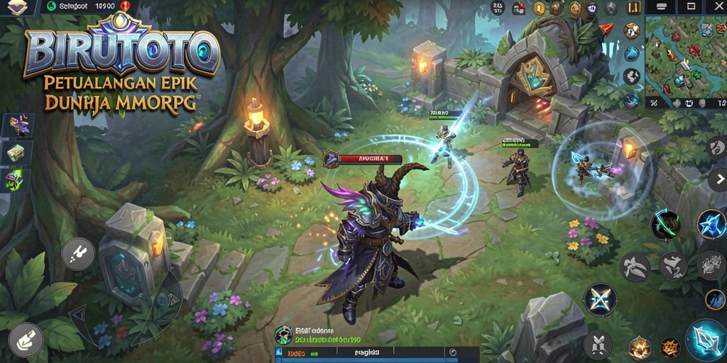 Tampilan gameplay BIRUTOTO yang menarik dan penuh tantangan.