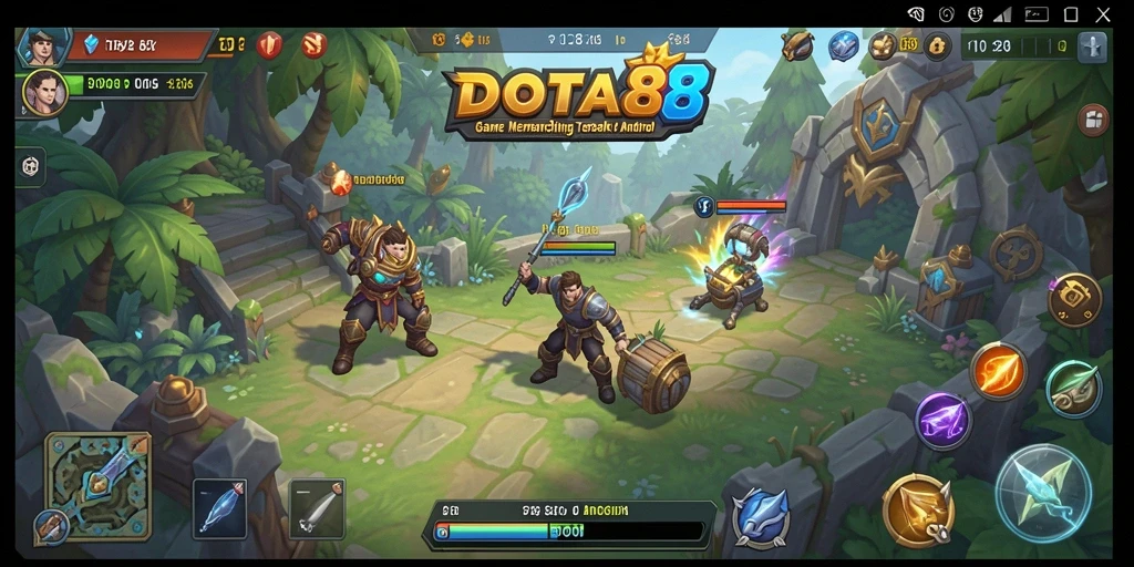 Screenshot gameplay DOTA88 menunjukkan aksi seru memancing di laut.