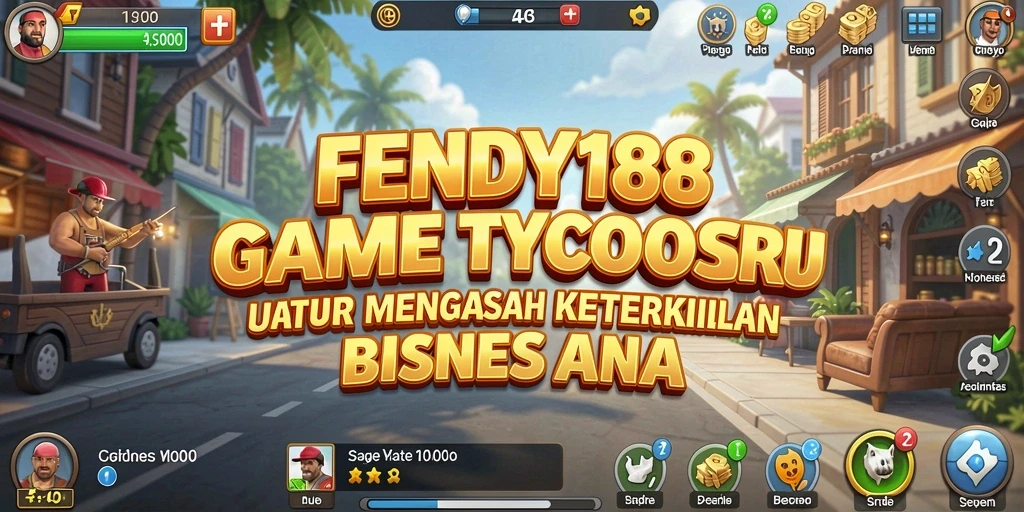 Tampilan gameplay Tycoon yang seru dan interaktif di FENDY188.