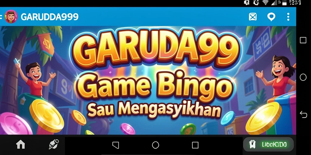 Tampilan gameplay Bingo yang seru di GARUDA999.