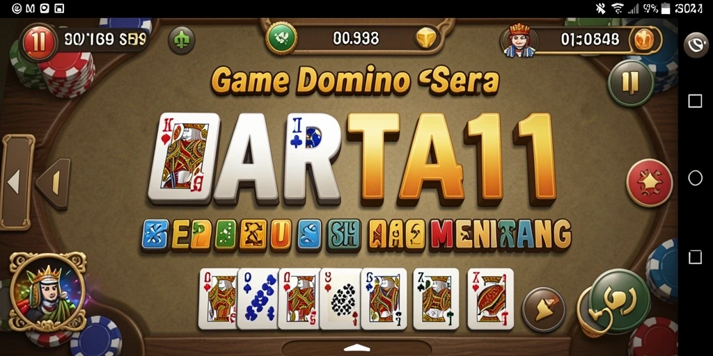 Gameplay seru HARTA11 dengan fitur domino menantang