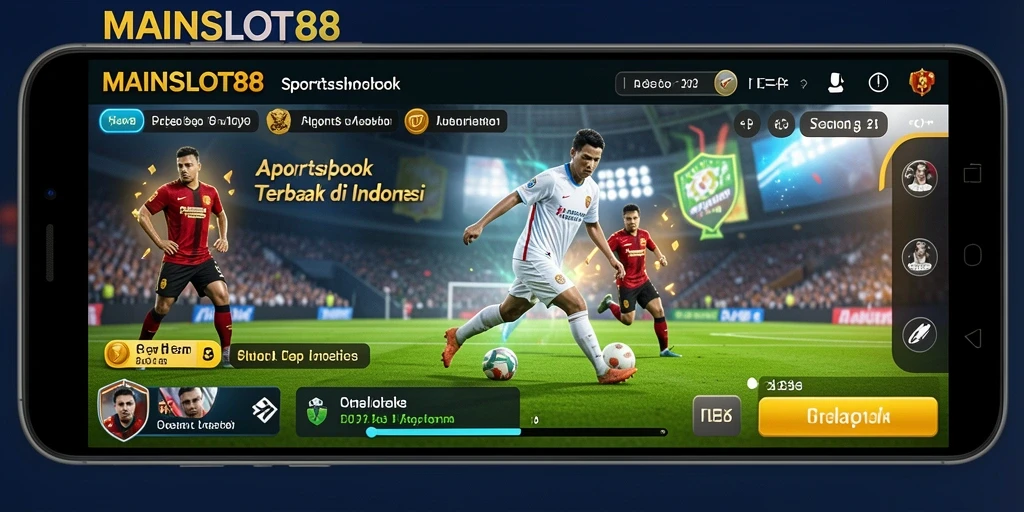 Tampilan antarmuka MAINSLOT88 yang menarik untuk taruhan olahraga.
