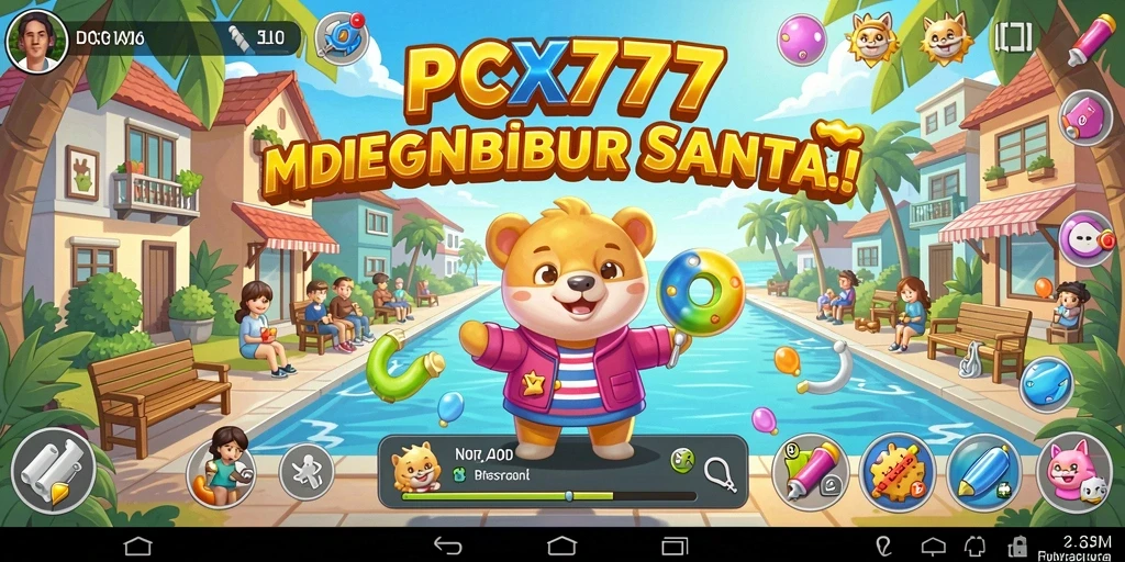Screenshot gameplay <strong>PCX777</strong> menunjukkan pengalaman bermain Idle yang seru dan menawan.