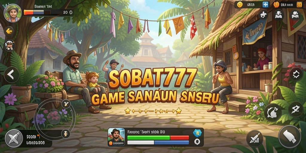 Tampilan gameplay seru dari SOBAT777 yang menghibur.