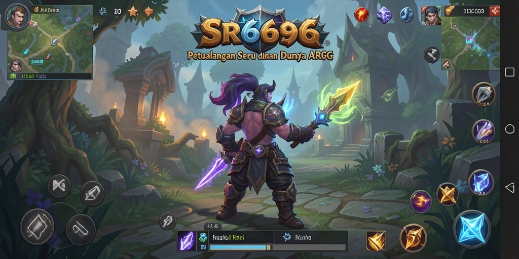 Tampilan gameplay seru dalam dunia ARPG SR6666.